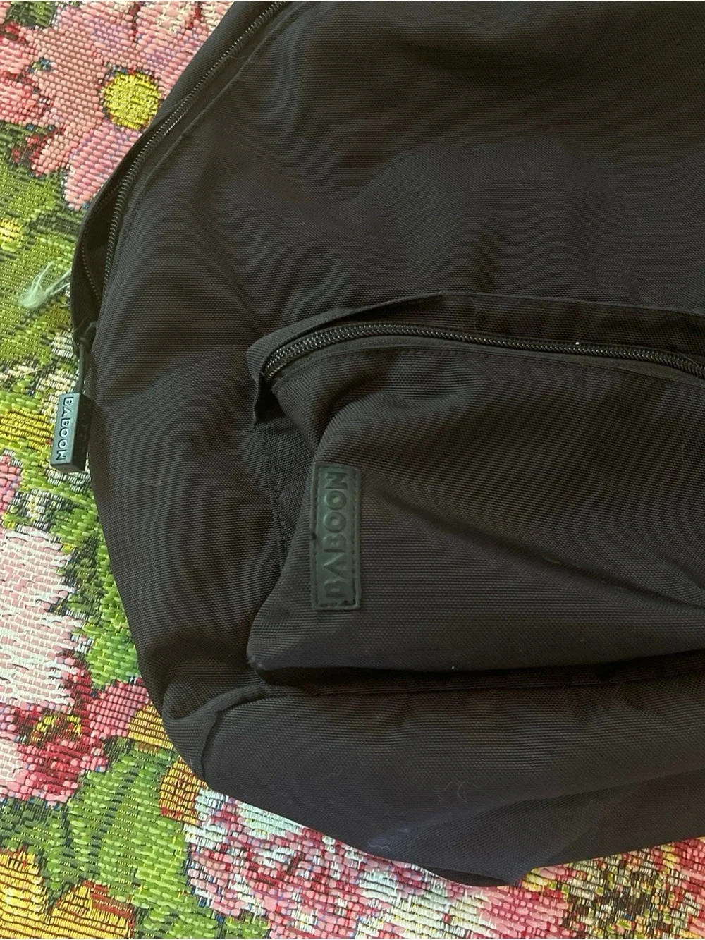 Classic Black Backpack - Unbranded